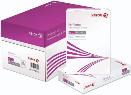 Xerox performer printer paper A4 80gsm white - pack of 5 reams-0