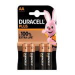 Duracell Plus AA - blister card of 4 alkaline batteries-0