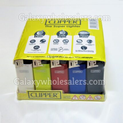 Clipper FIT reusable lighters - pack of 50-0