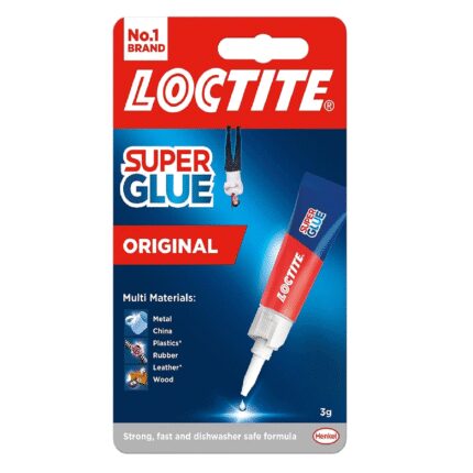 Loctite super glue original 3g tube - single blister card-0