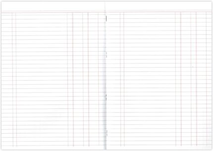 Silvine A4 book keeping journal notebooks - pack of 6 books-2129