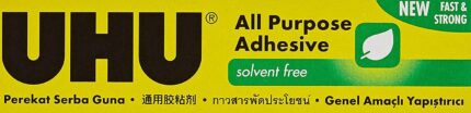 UHU all purpose adhesive solvent-free glue 33ml - single tube-0