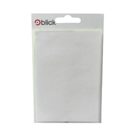 Blick self adhesive labels white 80x120mm - inner of 20 hang packs-0