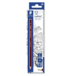 Staedtler tradition 4B grade graphite pencils (110-4B) - box of 12 pencils