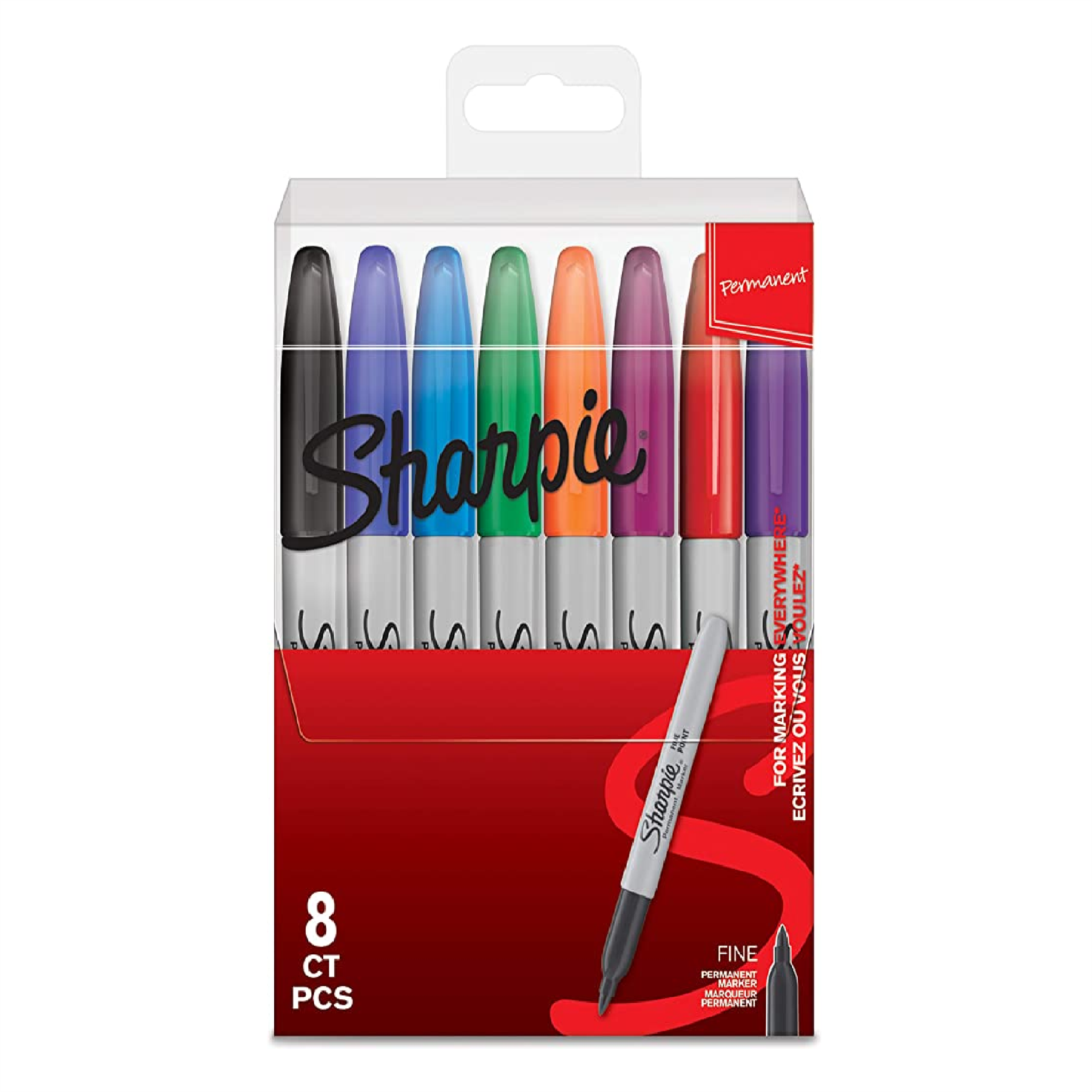 Sharpie fine permanent markers wallet