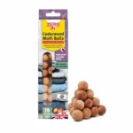 STV zero in 20 cedarwood moth repellent balls - single hang pack