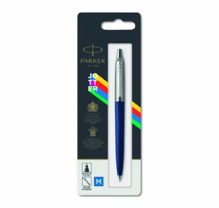 Parker Jotter originals ballpoint pen navy blue barrel - single blister card
