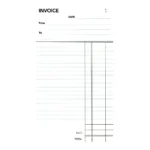 Silvine triplicate memo book 210x127mm (8x5 inch) - single book - Image 2