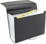 Rapesco A4 expanding file germ-savvy antibacterial 13 part black - single - Image 2
