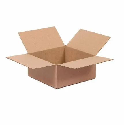Single wall carton 241 × 241 × 114mm (9.5 × 9.5 × 4.5 inches) - pack of 5 boxes