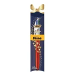 BIC 4-colours ballpoint pen shine red barrel - single blister card
