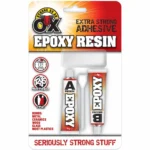Strong as an ox (SAAO) epoxy resin & hardener adhesive 20ml twinpack - pack of 6 cards
