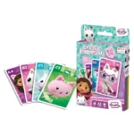 Shuffle fun Gabby's dollhouse 4 in 1 card game – single set