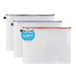 Tiger A3 tuff bag with zip in assorted colours - single