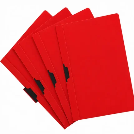 A4 clip files red 25 files - single pack