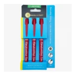 Manuscript handwriter pens triple pack black colour - single blister card