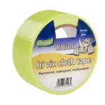 Ultratape rhino hi viz yellow cloth tape 50mm x 20m - single roll